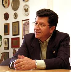 Luis Alejandro Pedraza. Presidente de la CUT