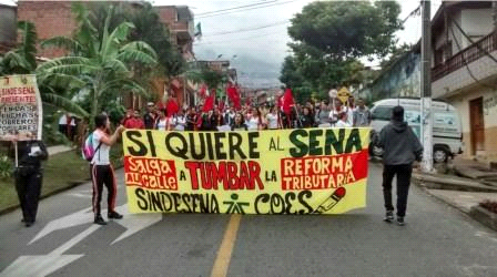 Protestas en Medellín