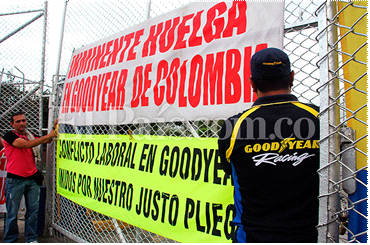 Terminó conflicto laboral en Goodyear Colombia.