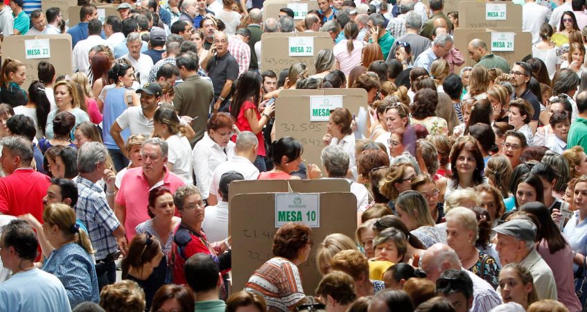 La contienda electoral de las presidenciales en Colombia