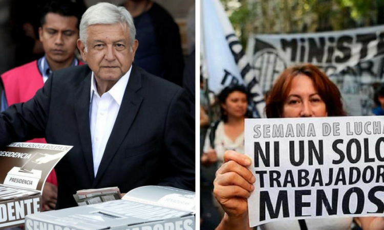 crisis argentina y elecciones en México