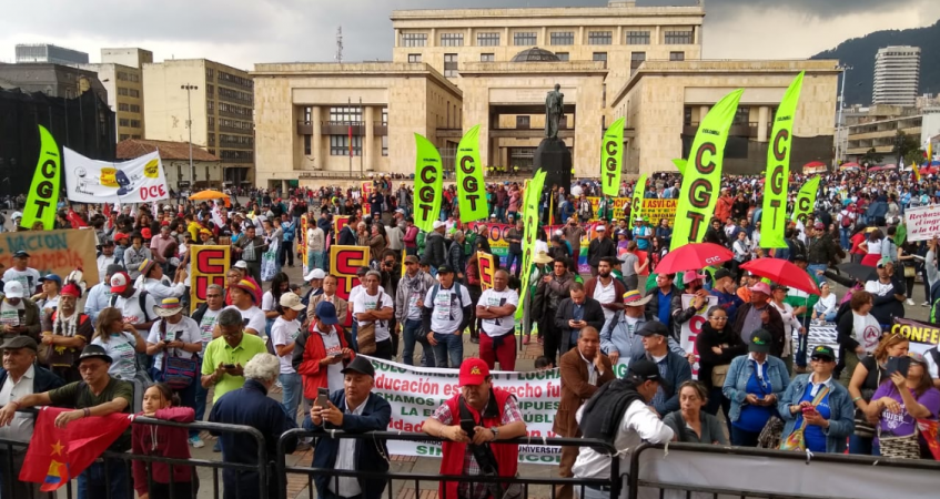 Comando Nacional Unitario convoca a nueva movilización de trabajadores y estudiantes este jueves 6 de diciembre